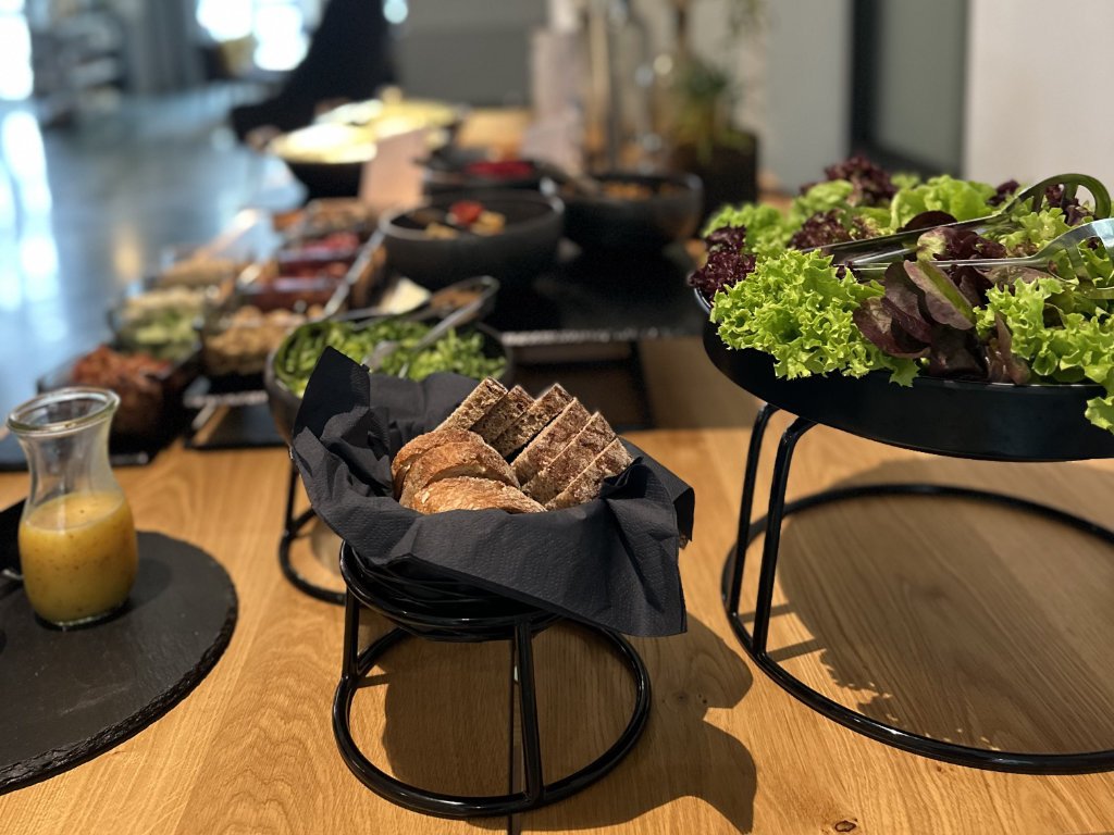 Salat und Brot